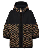 Taylor-Swift-Louis-Vuitton-Brown-And-Black-Jacket