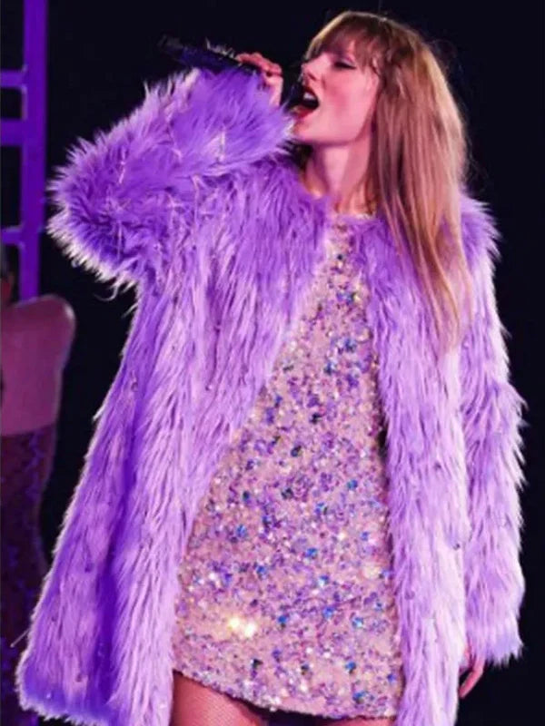 Taylor-Swift-Purple-Fur-Coat-Era-Purple