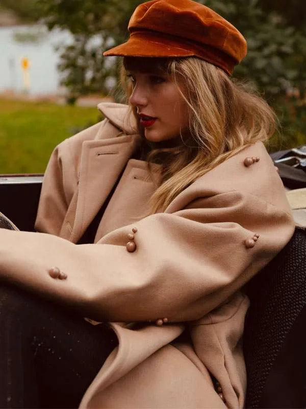 Taylor Swift Red All Too Well Wool Coat