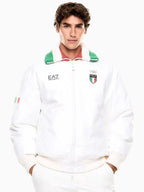 Team-Italy-EA7-Emporio-Armani-Bomber-Jacket-In-White