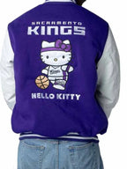Hello Kitty Sacramento Kings Varsity Jacket