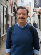 Ted Lasso S04 Jason Sudeikis Blue Sweatshirt