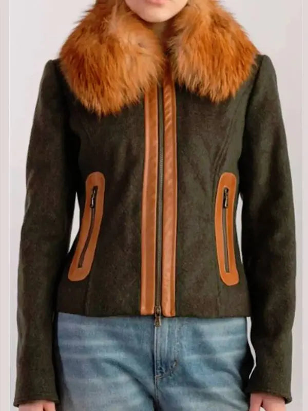 
Tell Me Lies S03 Lucy Albright New  Wool Jacket