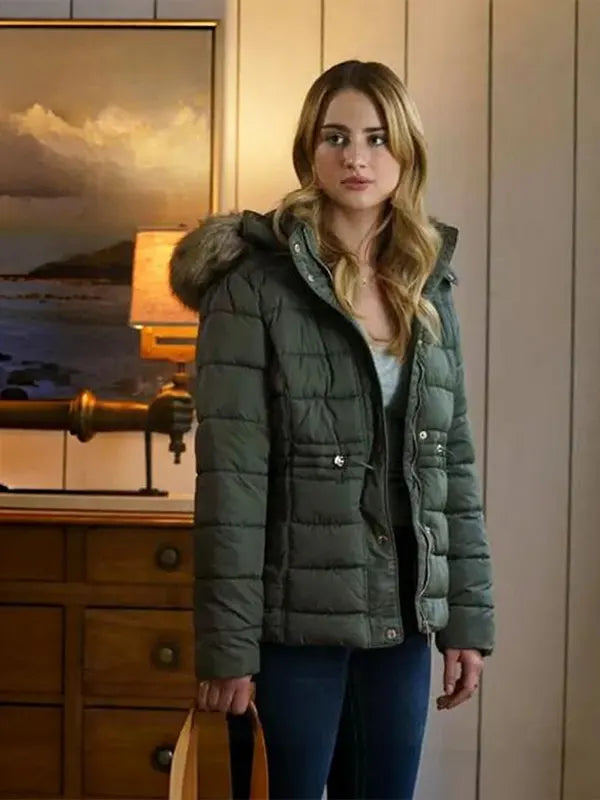 Tell Me Lies S03 Lucy Albright Puffer Jacket
