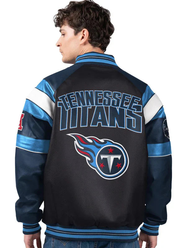 Tennessee Titans Leather Jacket For Sale