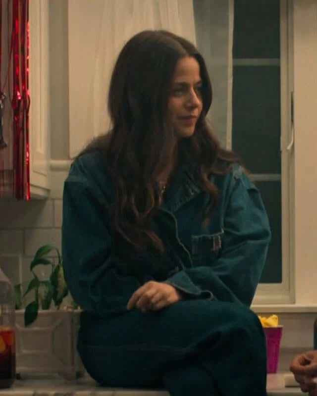 The Bear Claire Dunlap Blue Jacket