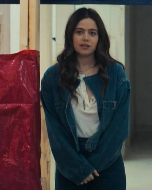 The Bear Claire Dunlap Blue Jacket