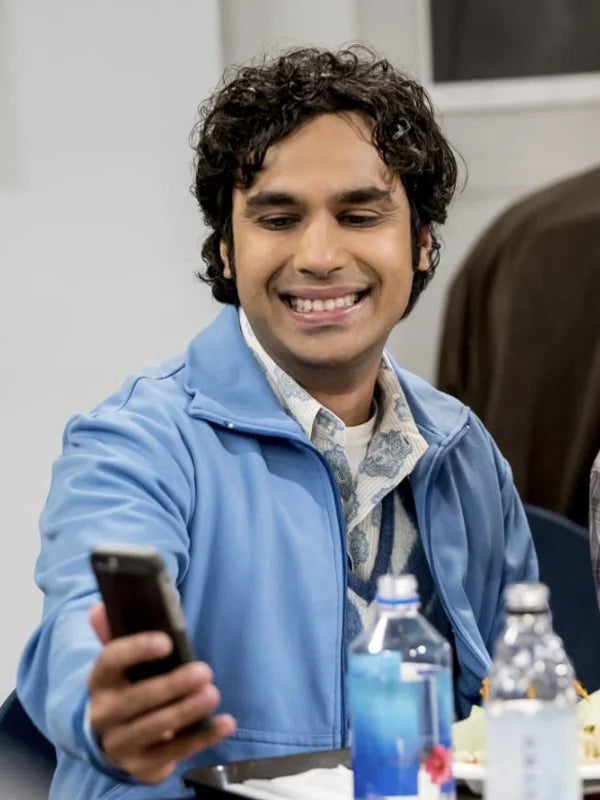 The Big Bang Theory Raj Koothrappali Blue Jacket