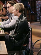 The Big Bang Theory S08 Penny Black Leather Jacket
