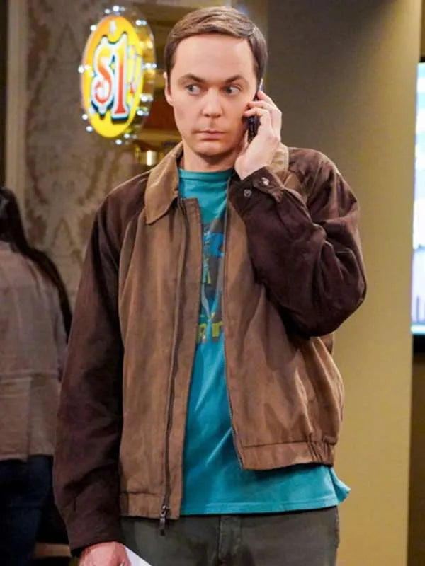 The Big Bang Theory S10 Sheldon Cooper Brown Jacket
