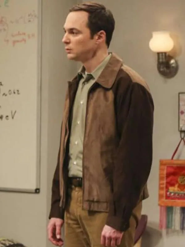 The Big Bang Theory S10 Sheldon Cooper Brown Jacket