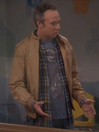 The Big Bang Theory S10 Stuart Bloom Brown Jacket