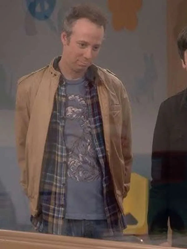 The Big Bang Theory S10 Stuart Bloom Brown Jacket