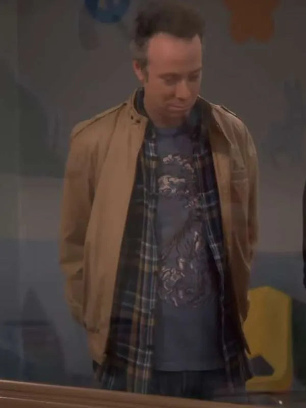 The Big Bang Theory S10 Stuart Bloom Brown Jacket