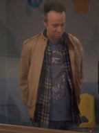 The Big Bang Theory S10 Stuart Bloom Brown Jacket