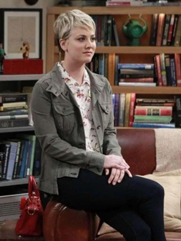 The Big Bang Theory S08 Penny Green Cotton Jacket