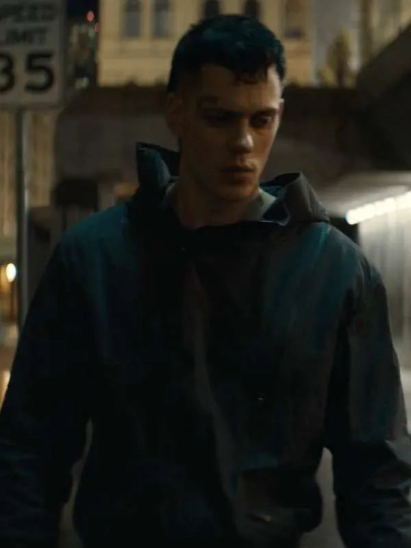 Bill Skarsgard The Crow 2024 Hooded Jacket