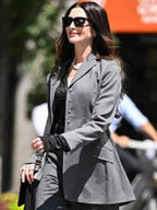 Devil Wears Prada 2 Anne Hathaway Gray Blazer