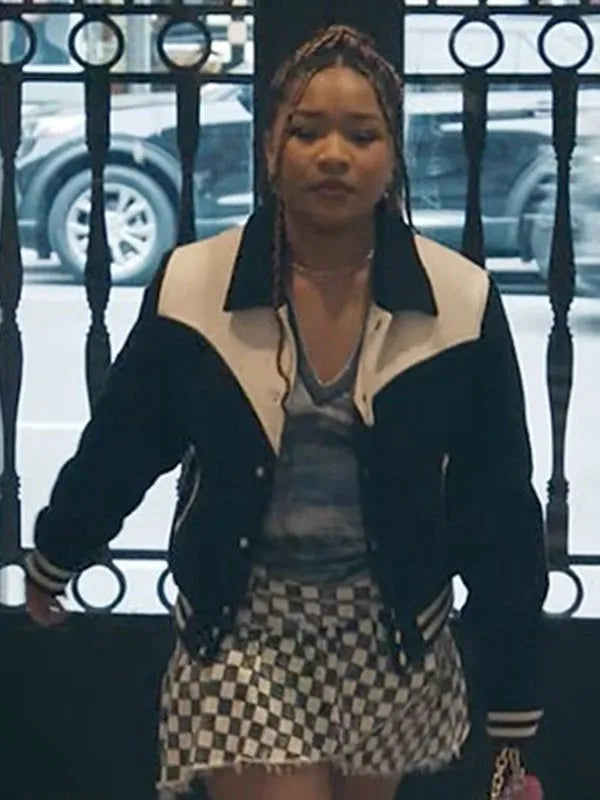 Laya DeLeon Hayes The Equalizer S03 Varsity Jacket