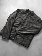 The Jacket Maker Ionic Black Leather Jacket