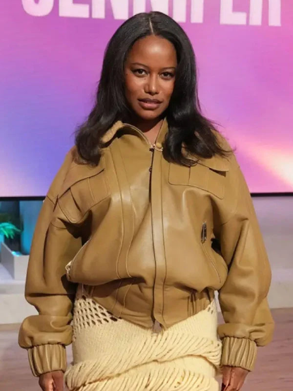 The-Jennifer-Hudson-Show-S04-Taylour-Paige-Leather-Jacket