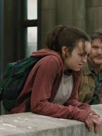 Bella Ramsey The Last of Us Maroon Hoodie