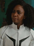 Teyonah Parris The Marvels 2023 White Jacket
