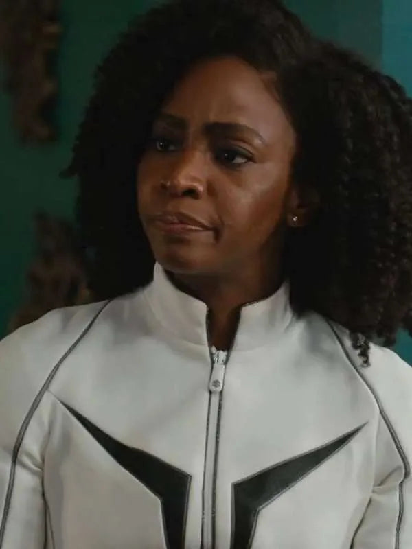 Teyonah Parris The Marvels 2023 White Jacket
