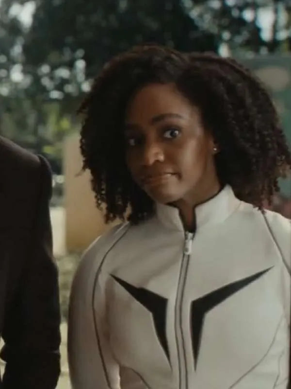 Teyonah Parris The Marvels 2023 White Jacket