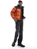 The North Face 1996 Retro Nuptse Down Puffer Jacket In Orange