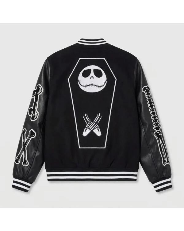 Halloween 2026 The Pumpkin King Black Varsity Jacket
