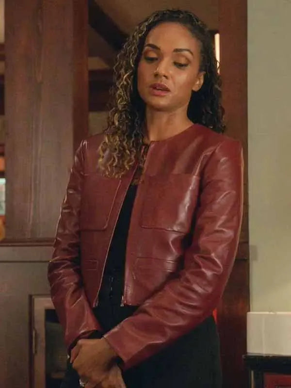 The-Rookie-S08-Nyla-Harper-Leather-Jacket