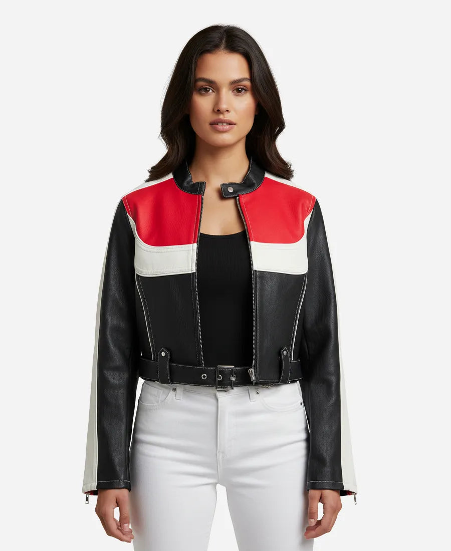 The Voice S29 Syd Millevoi Leather Biker Jacket