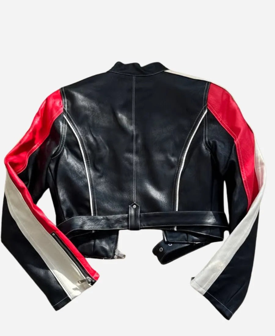 The Voice S29 Syd Millevoi Leather Biker Jacket