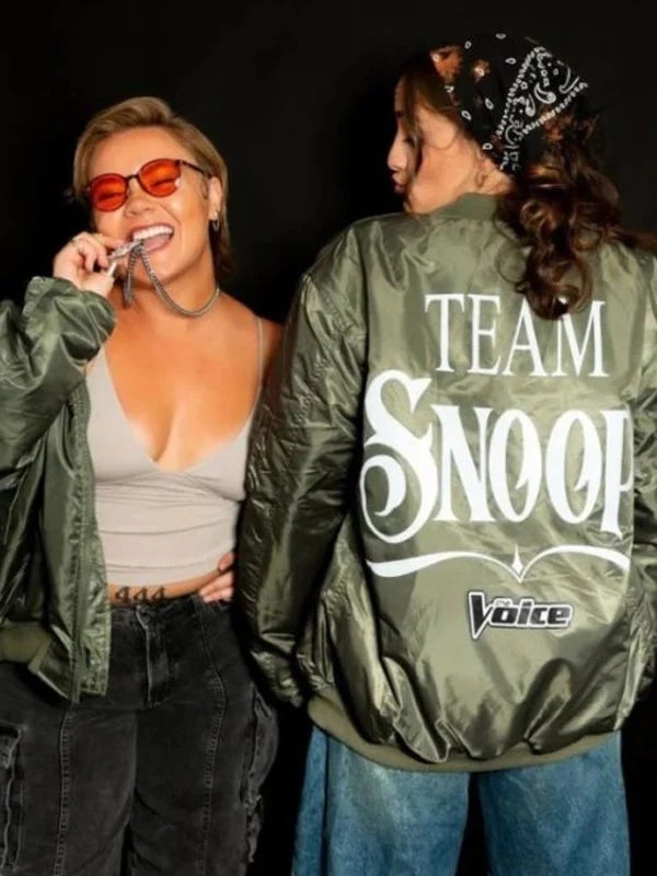 The-Voice-Season-26-Team-Snoop-Dogg-Green-Bomber-Jacket