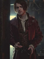 The Witcher S03 Jaskier Maroon Coat