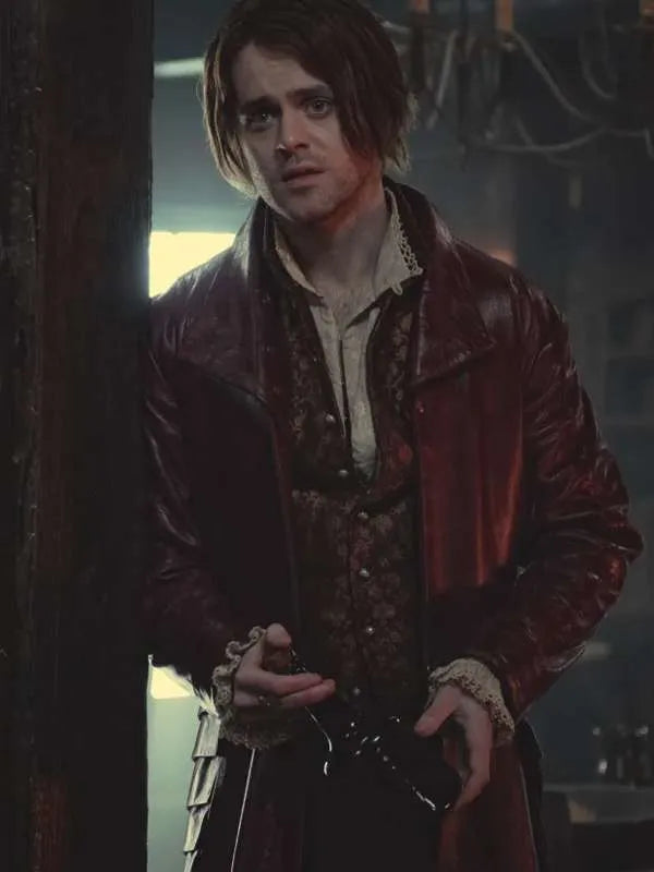 The Witcher S03 Jaskier Maroon Coat