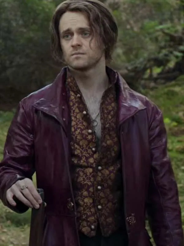 The Witcher S03 Jaskier Maroon Coat
