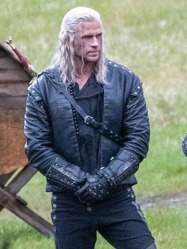 The Witcher S04 Geralt of Rivia Leather Jacket