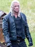 The Witcher S04 Geralt of Rivia Leather Jacket