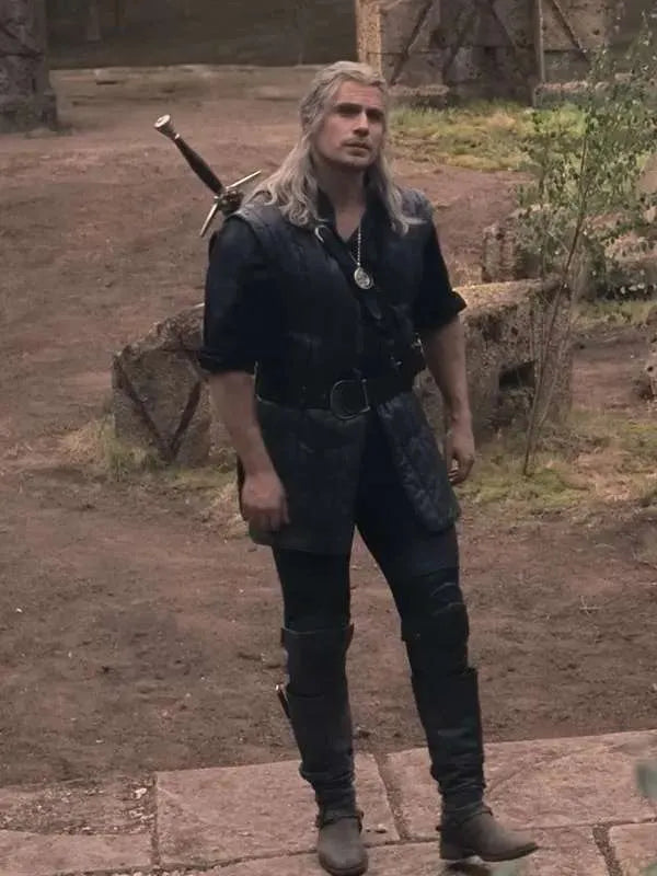 The Witcher Geralt of Rivia Leather Vest