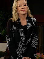 The Young and the Restless Jess Walter Black Embellished Blazer