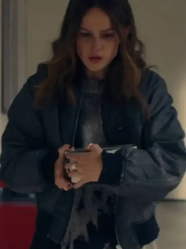 The Crow Girl S02 Victoria Burkeman Denim Blue Jacket