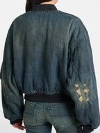 The Crow Girl S02 Victoria Burkeman Denim Blue Jacket