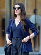The Devil Wears Prada 2 Anne Hathaway Blue Blazer