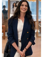 The Devil Wears Prada 2 Anne Hathaway Double Breasted Blazer