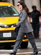 The Devil Wears Prada 2 Anne Hathaway Grey Blazer