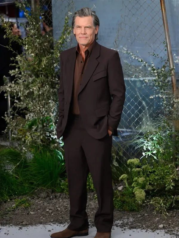 The Dog Stars Event Josh Brolin Brown Suit
