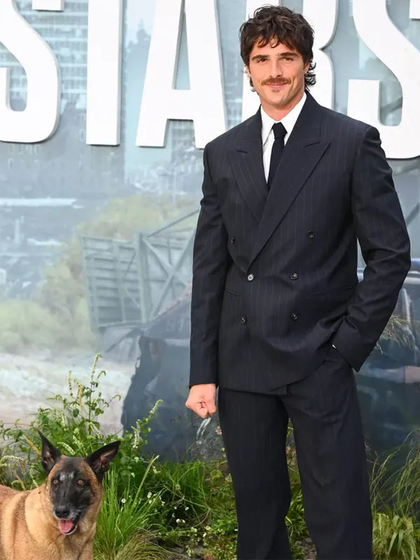 The Dog Stars Event Jacob Elordi Black Suit