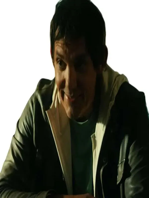 The Gentleman Thief 2026 Lukas Haas Black Leather Jacket